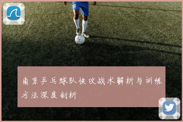 南京乒乓球队快攻战术解析与训练方法深度剖析